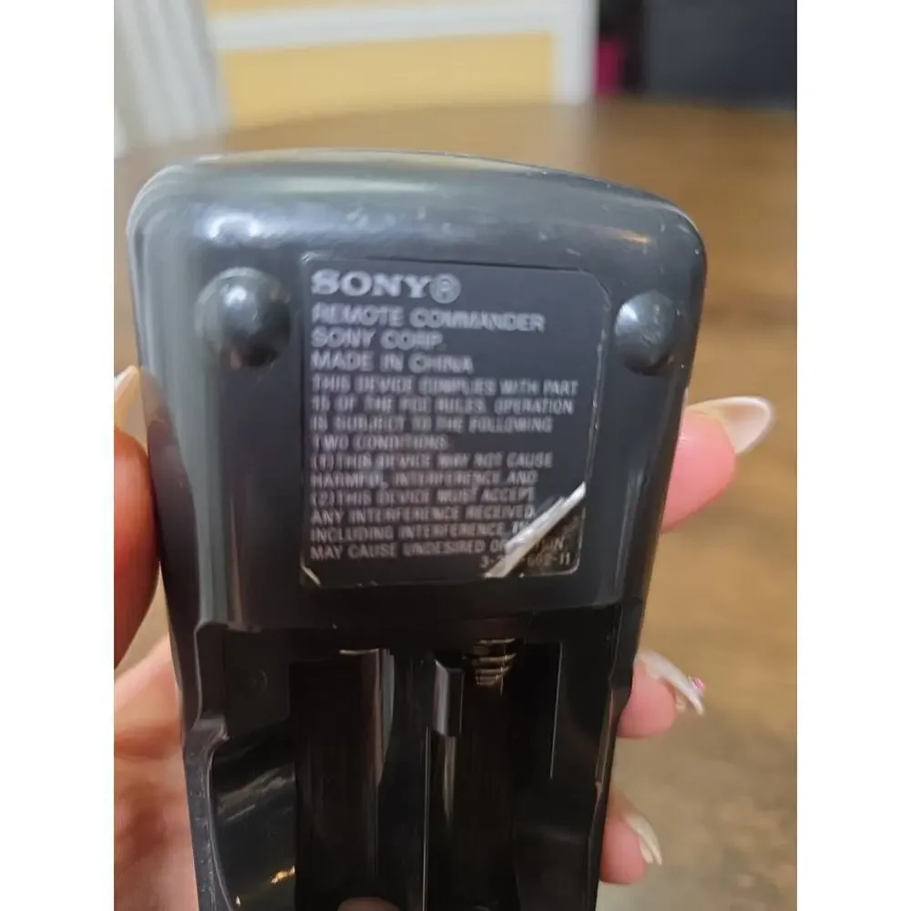 Sony Remote Commander RM-EZ4 2 Component Brand Remote‎ Control No Back Cover